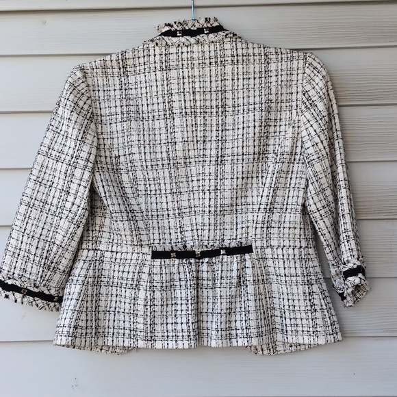 NWOT White House Black Market Tweed Jacket - Picture 4 of 5